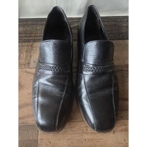 Florsheim Vintage Richfield Mens Loafers Round Toe Leather Slip On Shoes Sz 9.5D